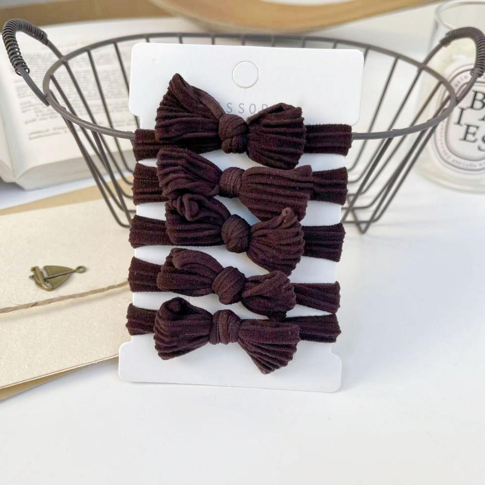 

High Elastici Hair Ties No Ss Bun Knot Hair Ba Sweet Sle Fre out Faion Hair Accories Hair Ba