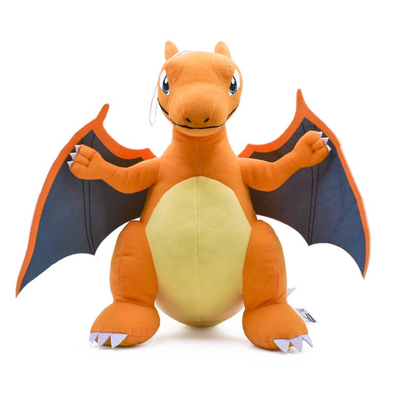 Large Standing Charizard Plush Toy - Charmander Evolved Form Nap Version
