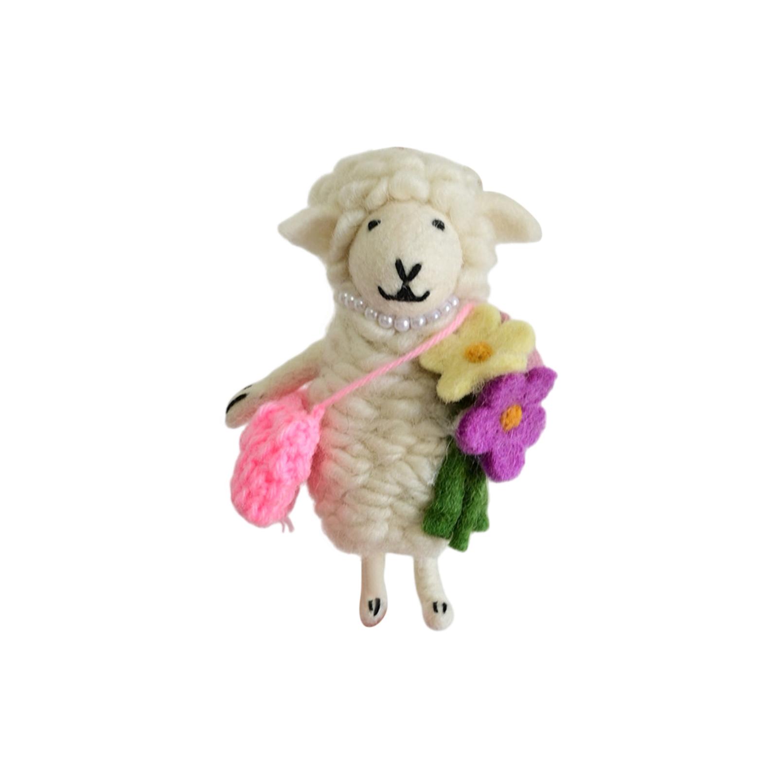 Милые валяные животные, Ручная работа, Украшения для дома, Подарки One Size