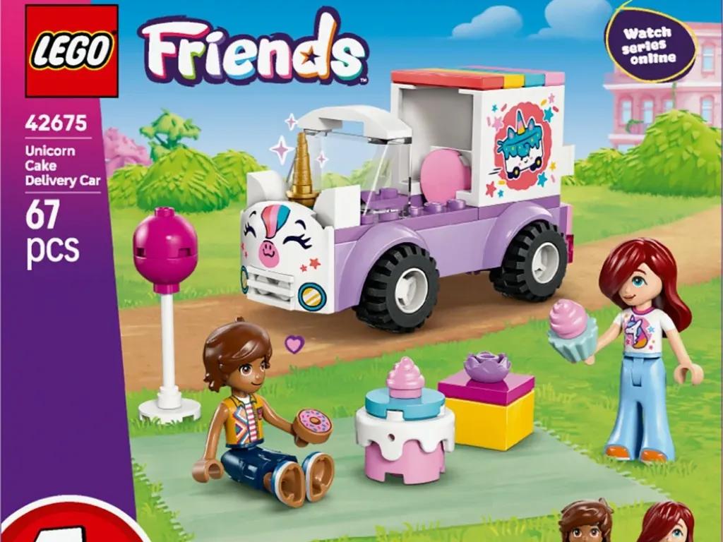 LEGO FRIENDS 42675 Unicorn Cake Delivery