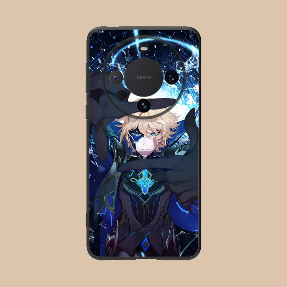 Game GI Dainsleif Phone Case for Huawei Mate 60 50 40 30 20 10 Pro Plus Lite E 5G Soft TPU Shockproof Cover