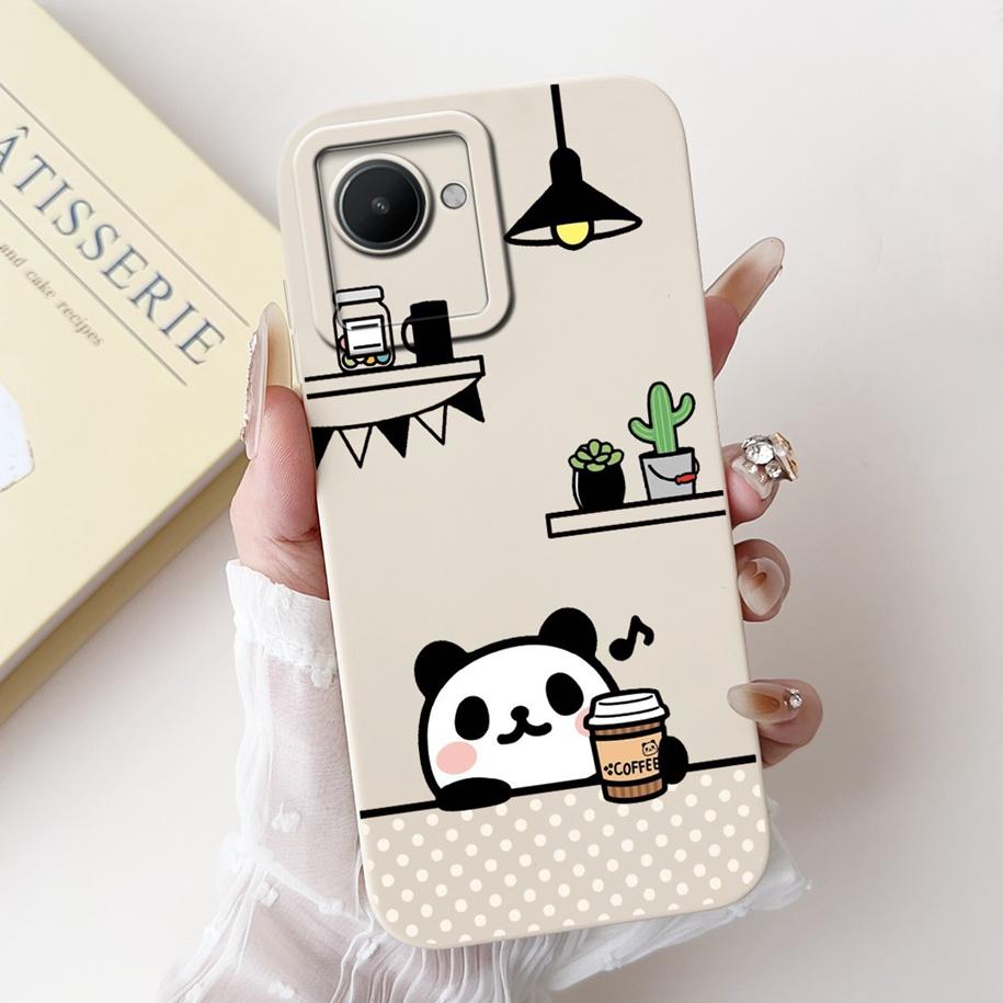 Per Custodia Realme C30 Cover RealmeC30 Nuova Moda Dipinta Morbido Silicone Cover Posteriore Per Realme C30S C 30 Narzo 50i Prime Custodia per Telefono