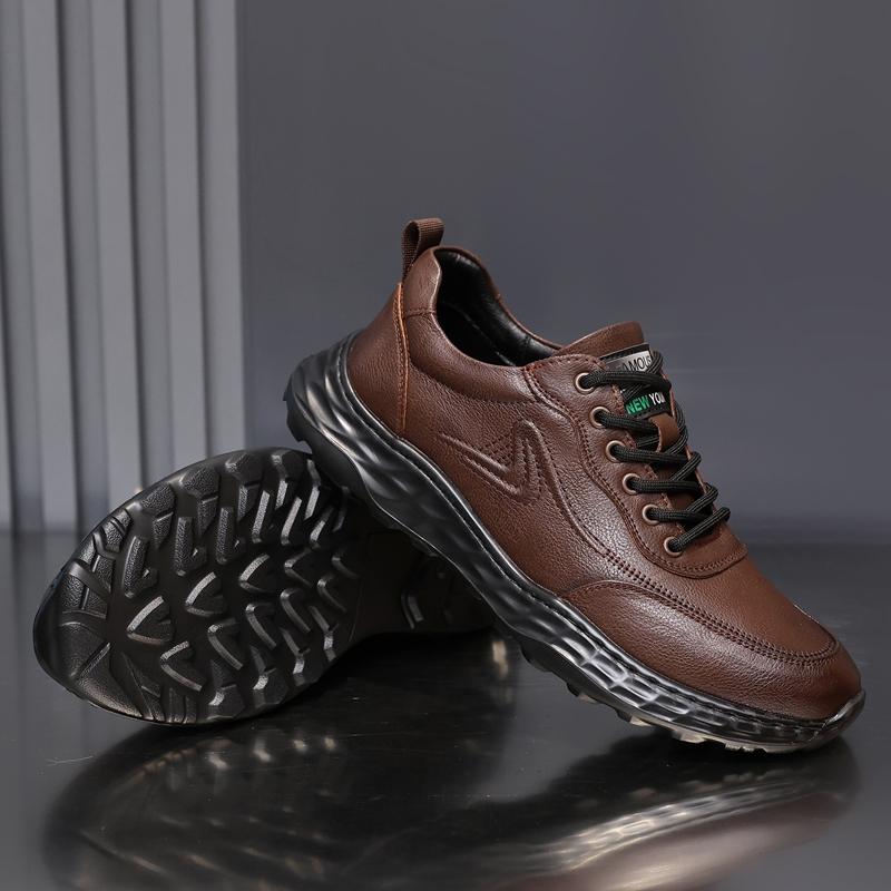 

Golden Sapling Men s Outdoor Sports Loafers Winter Fashion Leather Casual Shoes Male Soft Comfortable Platform Flats Footwear 38