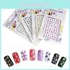 Elegant Nail Art Stickers Featuring Old English Alphabet For Stunning Nail Decoration