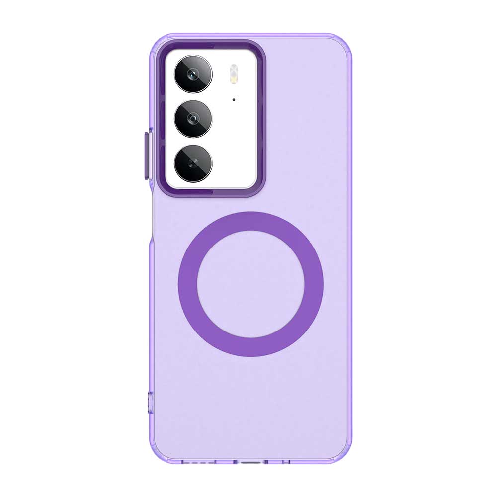 Magsafe Matte Phone Case For Realme C75 4G Protective Case For Magnetic Wireless Charging Shockproof Back Cover