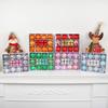 1 Box 30/60mm Weihnachtskugel-Ornamente Funkelnde Weihnachtsbaum-Anhänger Dekorative Hängende Weihnachtskugeln Kugeln