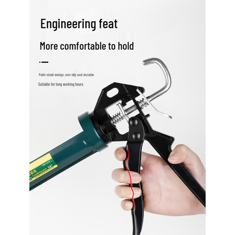 Yumao 9-inch Electroplated Glass Sealant Gun