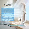 Large Battery Dual Motor Household Small Air Cooler, 5-speed Air Cooling Fan 360 ° Surround Air Blower, Portable USB Fan
