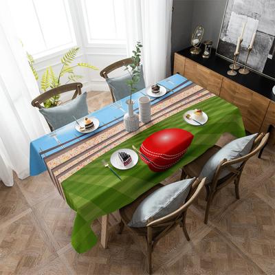 Stadium Ball Tablecloth Holiday Decor Waterproof Rectangular Tablecloths Wedding Decor Table Cover