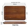 Acacia Wood Rectangular Serving Tray