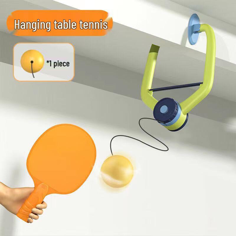 Kids Indoor Table Tennis Trainer Set