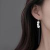 2023 Trendy Women's Round Disc Stud Earrings: 925 Sterling Silver Needle with High-End Elegance