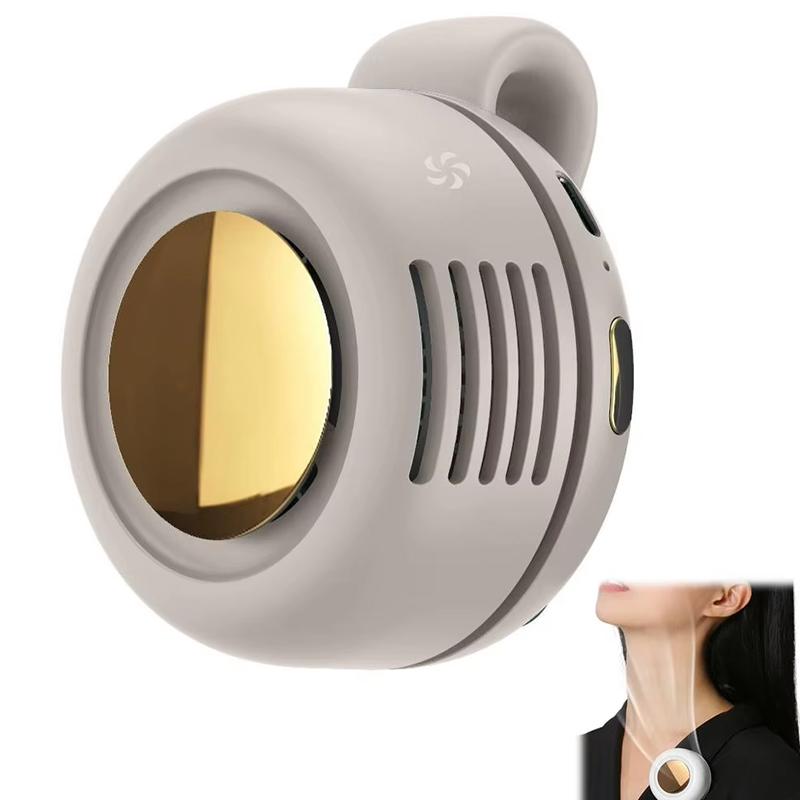 Mini Small Clip Fan Portable Silent Mini Bladeless Electric Fan 3 Speeds Clip-on Charging Fans For Shirt Whirlwind Waist Clips
