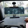 Car Front Windshield Sun Visor Foldable Sun Shade with Sucker Universal Heat Insulation UV Blocking for All Vehicles Summer Use