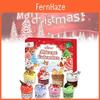 Christmas Advent Calendar 24 Days Diy Clay Cake Bucket Countdown Gift For Families And Children