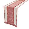 Boho Table Runner Color Block Table Runner with Tassels Farmhouse Table Runner for Kitchen Dining Table Dresser Home Decor