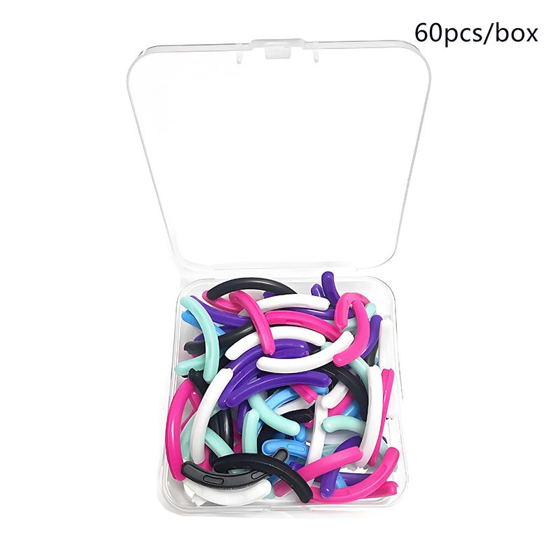 Eyelash Curler Refills Hypoallergenic Soft Rubber Pad For Universal Eyelash Curler With Storage Box Salon-Grade Anti-Slip Design