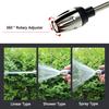High Pressure Washer Car Wash Spray Wand with Brass Connector 2-in-1 Jet & Spray Nozzle Outdoor Surface Cleaner Tool for Garden Watering Patio Fence