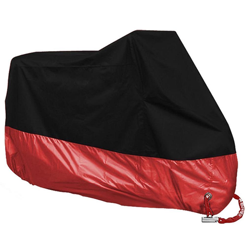 Motorradabdeckung Wasserdicht Ganzjahres Motorradabdeckung Staubdicht UV-Schutz Außen Innen Moto Roller Motorrad Regenschutz