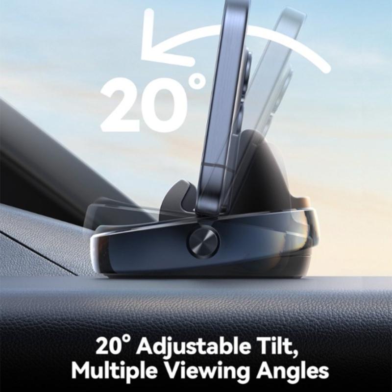 Car Dashboard Mounted Phone Stand Universal Phone Mount Holder Stand Angle Adjustable Holder Adhesive Automotive Cradles