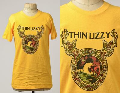 Thin Lizzy Johnny the Fox Album Yellow Cotton T Shirt S5XL CL74 Unisex T-Shirt