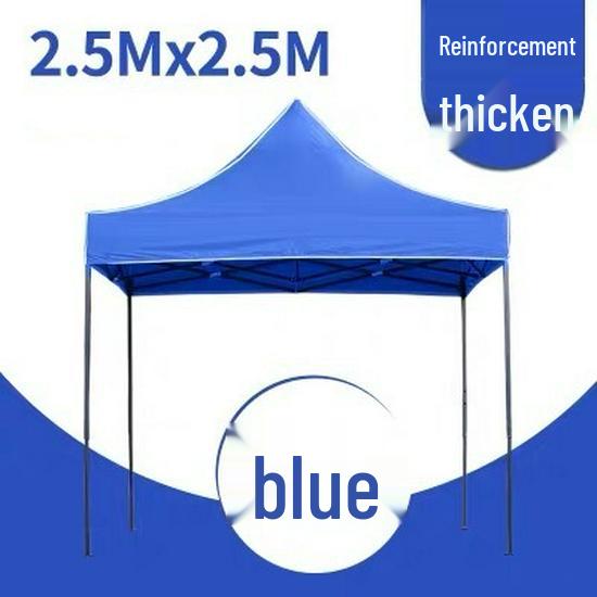 Large Telescopic Outdoor Advertising Tent: Folding Rainproof Canopy and Sunshade with Four-Legged Design