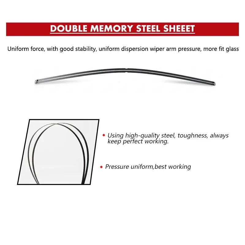 Car Wiper Front Wiper Blade 26"+22" For Mercedes-Benz S-Class W222 Sedan 2014- Pinch Tab Windshield Windscreen Front Wipers