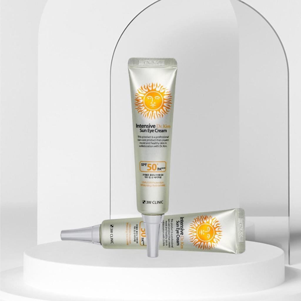 3W Clinic Intensive Dr.Kim Sun Eye Cream (40ml 1.35fl oz.) SPF50+/PA++++