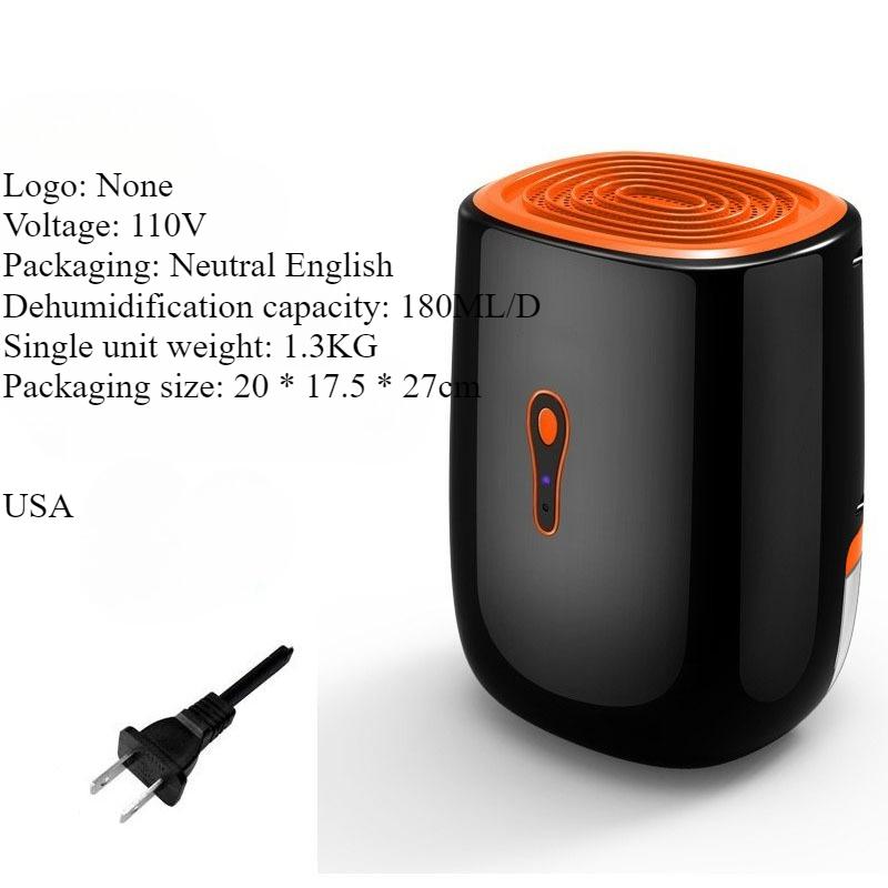 

220V/110V Household Dehumidifier Semiconductor Dehumidifier Basement Drying Small Silent AU Plug