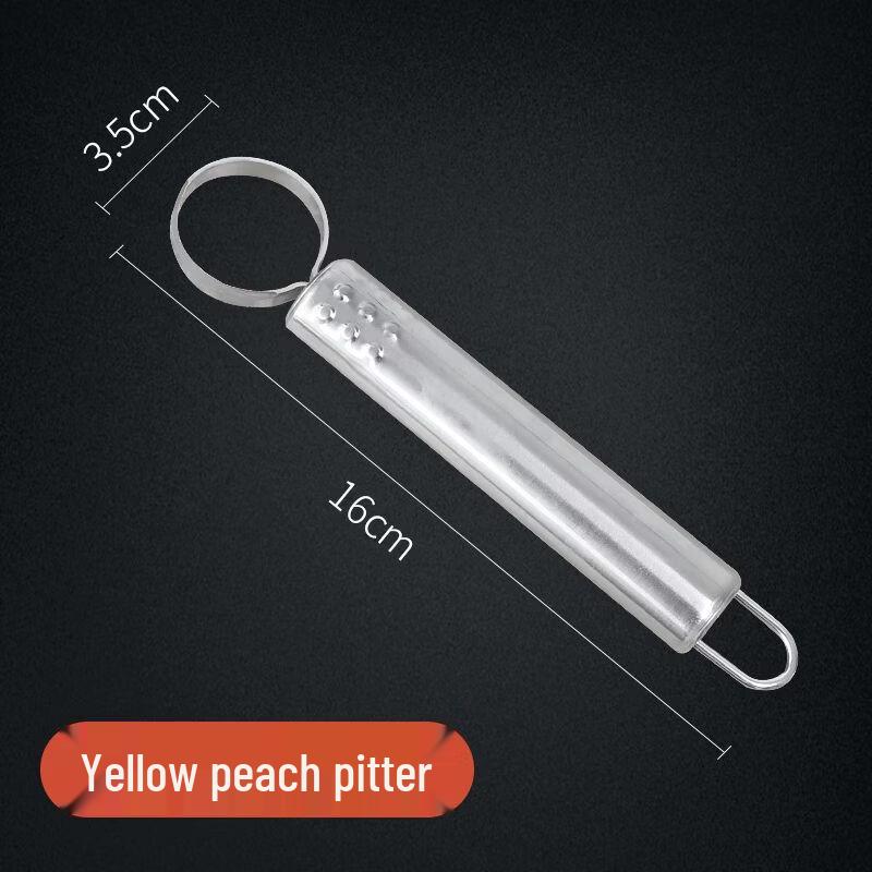 ZISIZ Stainless Steel Peach Pitter