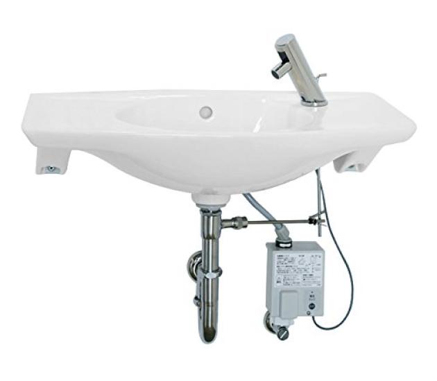 

LIXIL INAX Раковина на столешницу, интегрированная, чисто белая YL-275AN/BW1