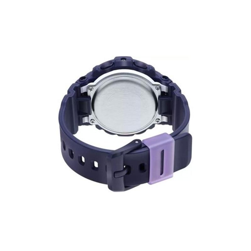 Casio BABY-G series sports fashion resin strap waterproof quartz movement resin strap Japanese and Korean watch women's watch purple dial BGA-280DR-2A