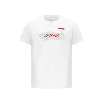 COC Series Youth Asian Games Creative Fashion Quick-Dry Round Neck Short Sleeve T-Shirt Unisex Tops AHSVJ43-1