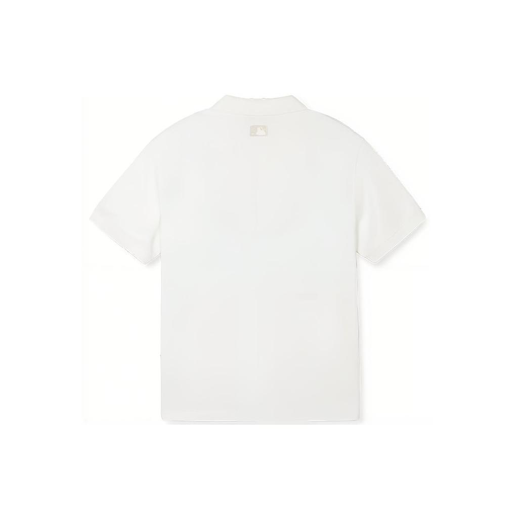 New MLB New York Yankees Polo Shirts Unisex White 3APQH0143-50IVS