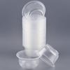 Minnai Disposable Round Clear Plastic Bowls