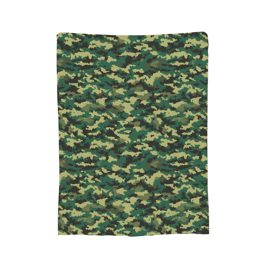 Camo Camouflage Blankets Coral Fleece Plush Summer Multi-function Super Warm Throw Blankets for Bedding Couch Rug Piece