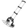 Heavy Duty Hand Truck 80KG Folding Compact Aluminium Hand Truck Luggage Cart Wheel Collapsible