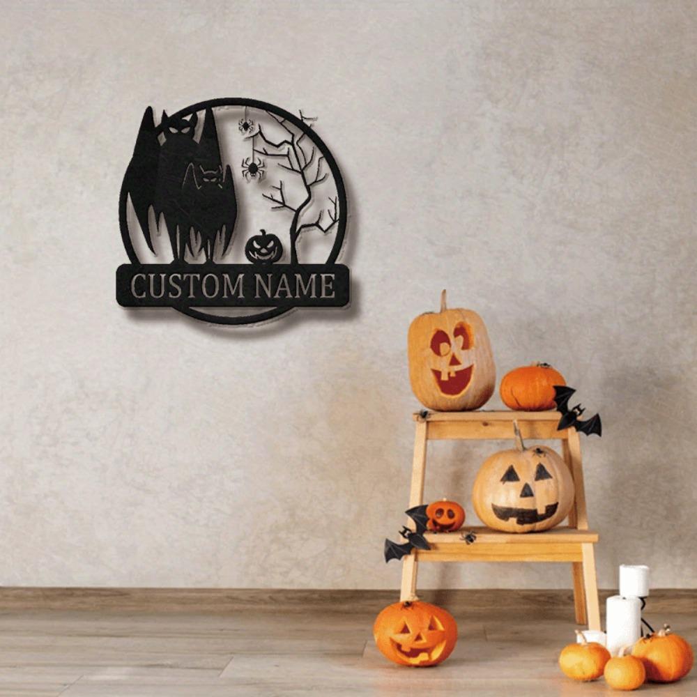 Metal Wall Art Decor Family Name Sign Christmas Gift Housewarming Sculpture