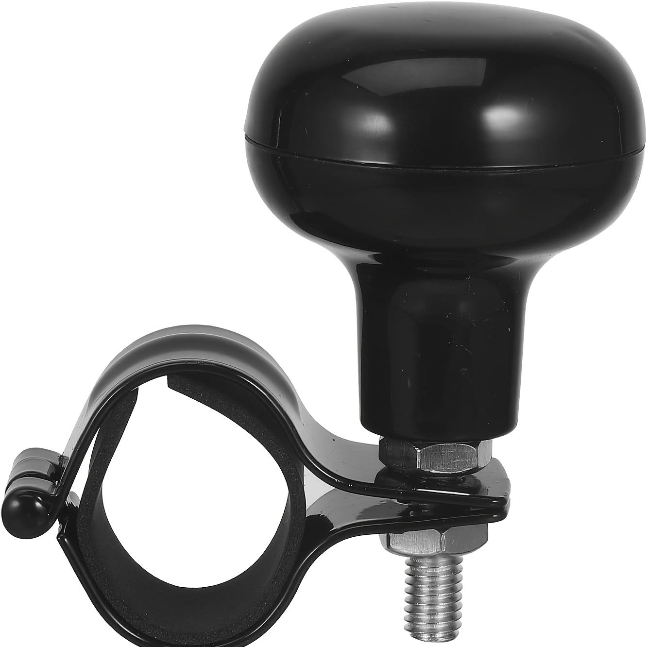 

Вращающаяся на 360 градусов ручка рулевого колеса - подходит для автомобилей, UTV, ATV, грузовиков, тракторов, лодок, гольф-каров - черный, коричневый, серебристый чёрный