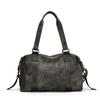 2026 New Lage Capacity Women's Tote Bag Vintage Luxury Designer Female Shoulder Bag High Quality PU Leather Crossbody Bag