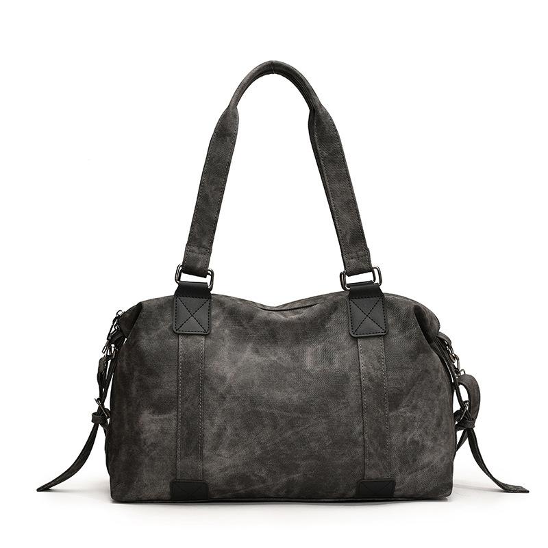 2026 New Lage Capacity Women's Tote Bag Vintage Luxury Designer Female Shoulder Bag High Quality PU Leather Crossbody Bag
