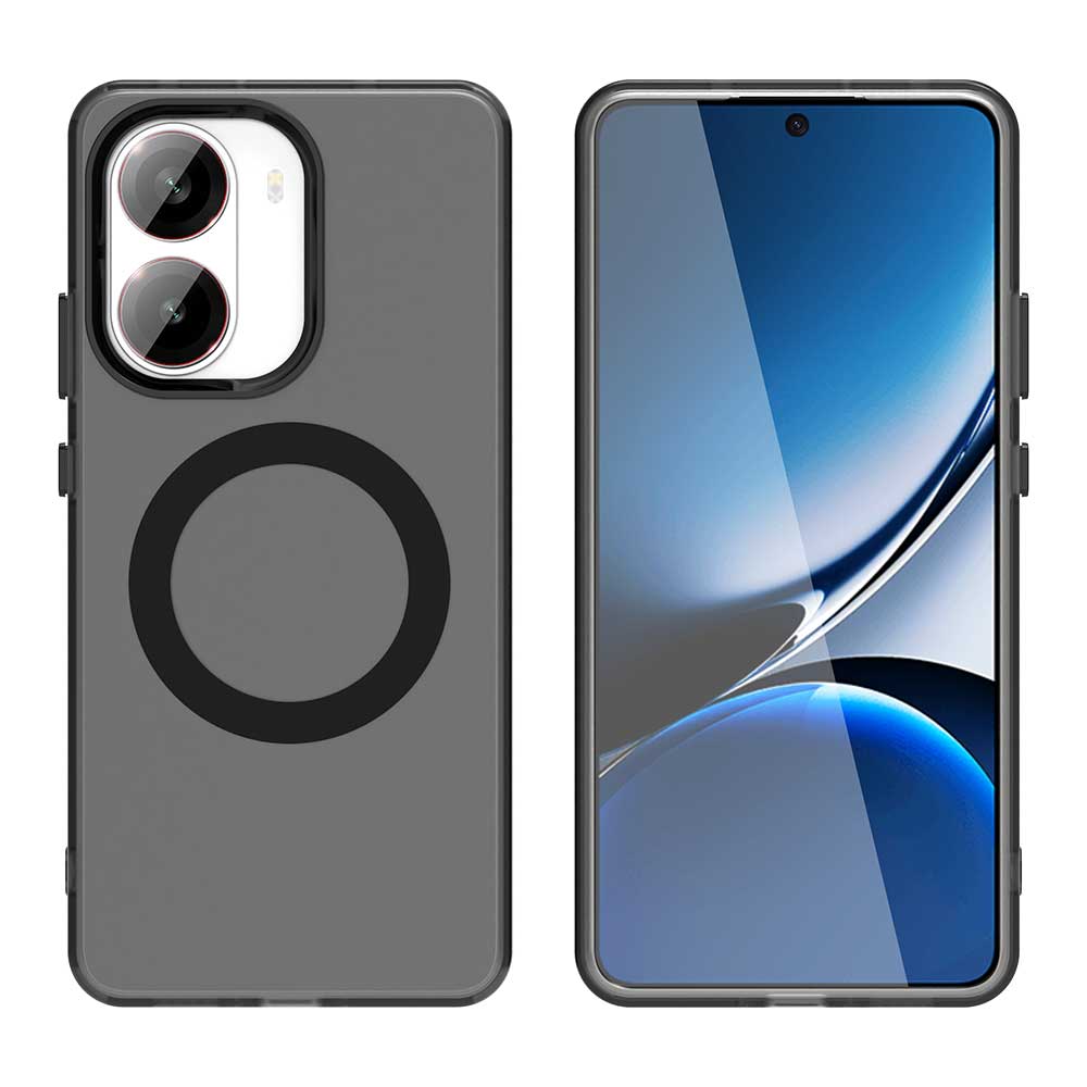 Magsafe Matte Phone Case For Xiaomi Poco X7 Pro Magnetic Wireless Charging For Xiaomi Redmi Turbo 4 Shockproof Back Cover