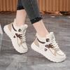 Winter New Velvet Dad Shoes Ins Warm Student Sports Platform Casual Cotton Shoes G