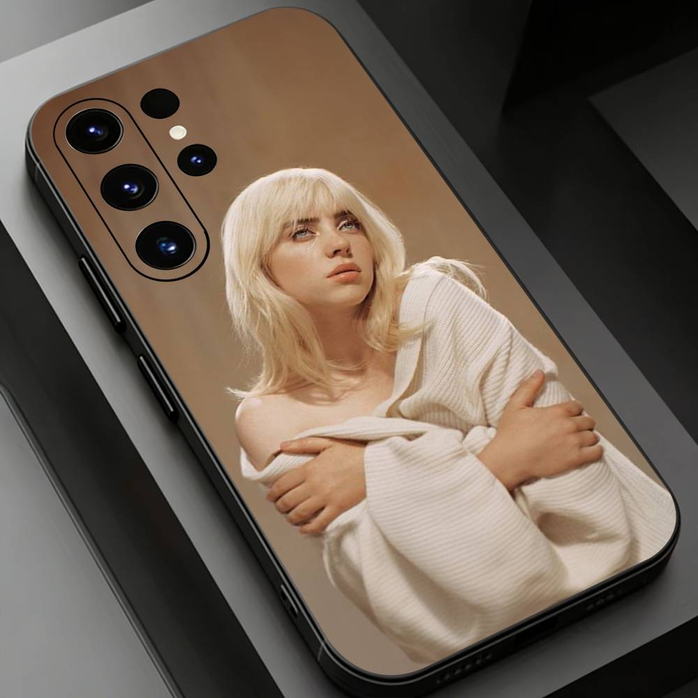 B-Billie E-Eilish Phone Case For Samsung Galaxy S26,25,24,23,22,21,20Plus Ultra