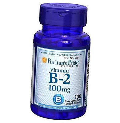 Riboflavin, Vitamin B-2 100, 100 Tab (36367008)
