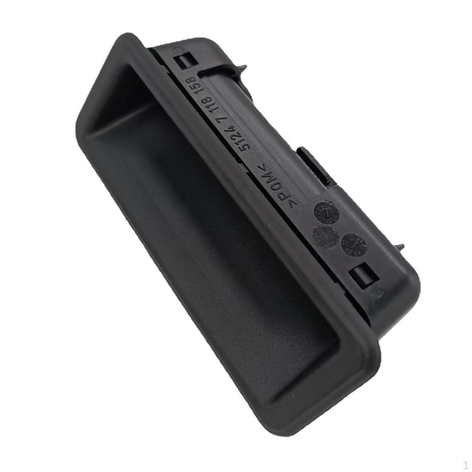 Boot Trunk Handle Release Switch Tailgate Push Button 51247118158 Components for E82 Without Camera