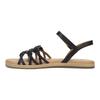 UGG Sandalias de Moda Versátiles Cómodas Sandalias de Mujer Negro 1014950-BLK