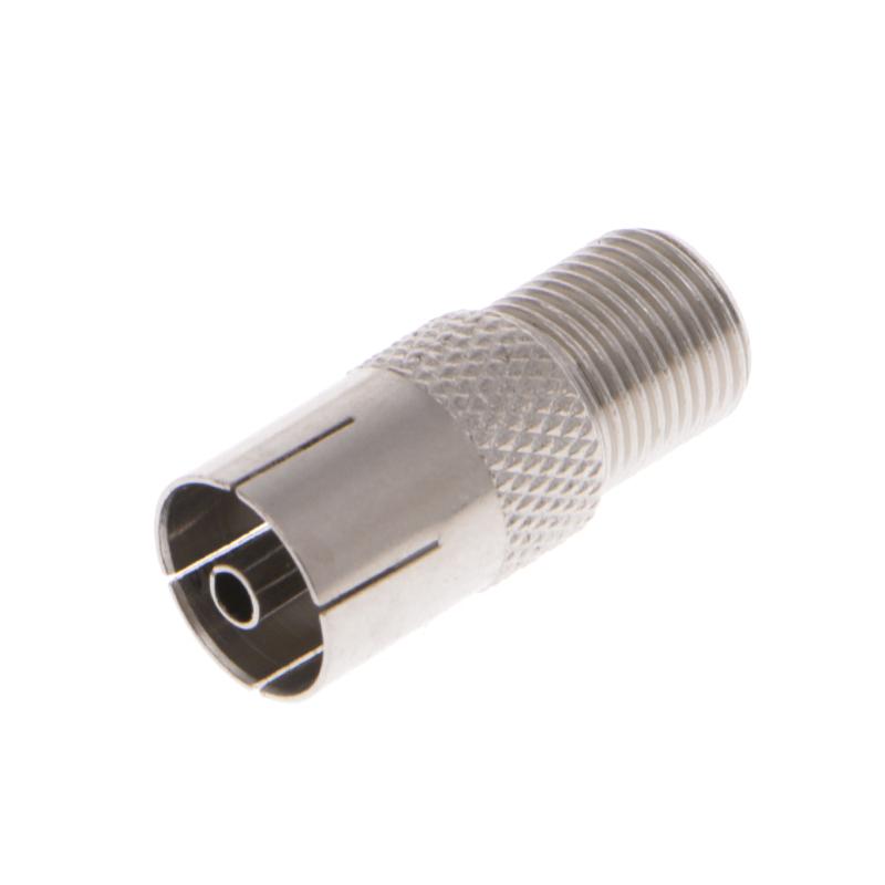 Adattatore Antenna Coassiale TV Da Femmina A Femmina, Antenna Coassiale