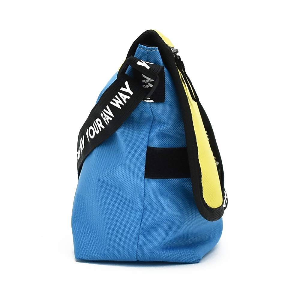 E-MONO Women's Polyester Messenger BagShoulder Bag, Crossbody, MIKASASTAR, Casual, Sporty, Black, Yellow, Pink, Cute, Gift for Women, Christmas