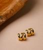 Korean Retro Multi-Circle Metal Stud Earrings for Women - Simple, Versatile, and Stylish Jewelry